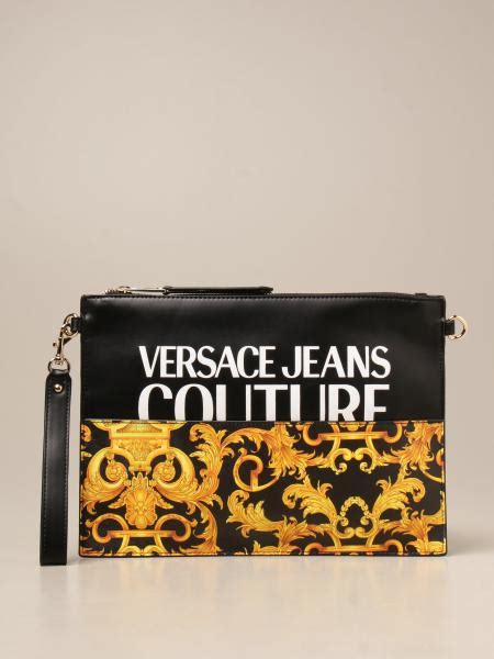 poscette versace donna nappa più pitone patvjwork|versace borse a mano.